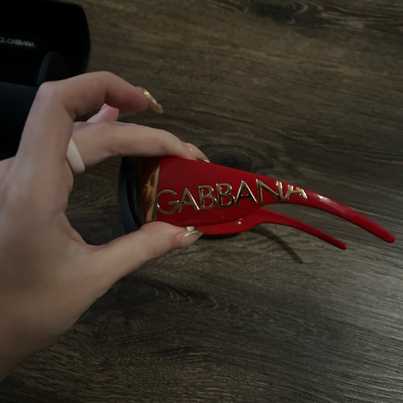 Dolce & Gabbana Rare Red Y2K Sunglasses - Picture 9 of 14